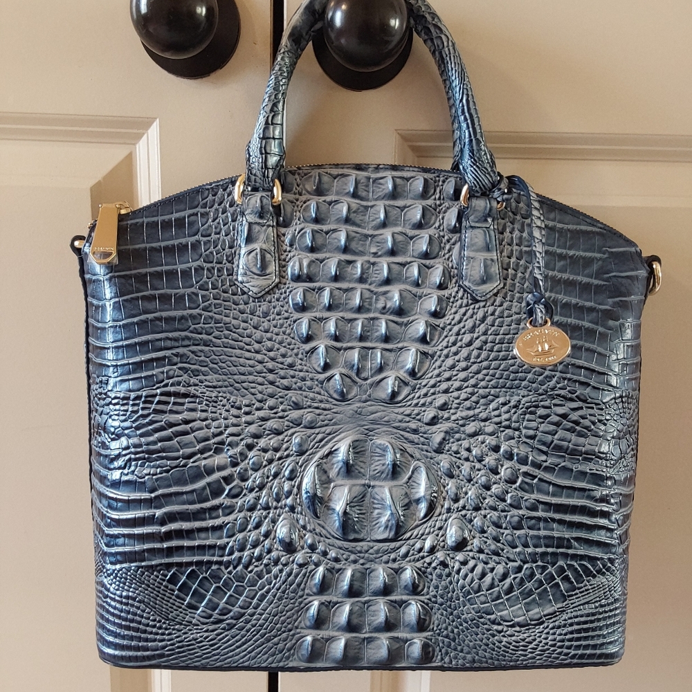 Brahmin Aquarius Large Duxbury Satchel